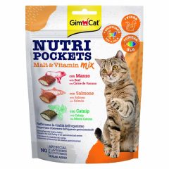 GIMCAT NUTRI POCKETS Malt&Vitamin Mix 150g