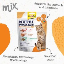 GIMCAT NUTRI POCKETS Malt&Vitamin Mix 150g