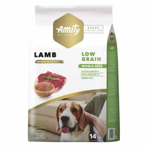 AMITY Hypoallergén kutyatáp 14kg Adult Lamb