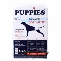 PUPPIES tüzelőbugyi pelenka XXS 12db, 2kg-ig 15-30cm