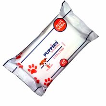 PUPPIES törlőkendő 40db Eyes&Ears Nedvestörlőkendő 20x14cm