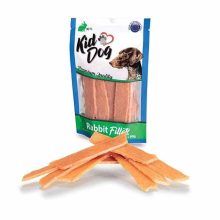 KIDDOG Rabbit Fillets nyúlhús 80g jutalomfalat kutyáknak