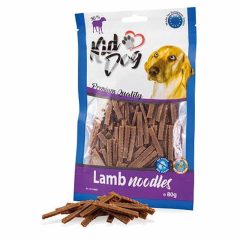 KIDDOG Lamb Noodles Bárány 80g Jutalomfalat kutyáknak