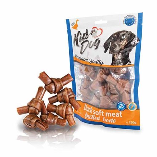 KT KIDDOG Duck Soft meat Kacsa csomó 250g jutalomfalat kutyák részére