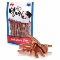   KIDDOG Beef Steak Strips Marha szeletek 500g jutalomfalat kutyák részére
