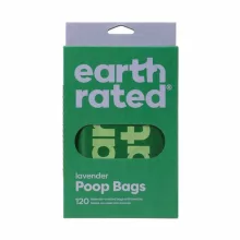 EARTH RATED Környezetbarát Illatos Ürülék.Zsák Füles 120db