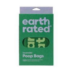   EARTH RATED Környezetbarát Illatos Ürülék.Zsák Füles 120db