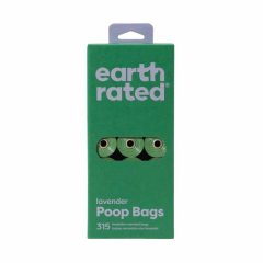   EARTH RATED Környezetbarát Levendula Illatú Ürülék.Zsák 21rolni x15db (315db)