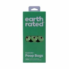   EARTH RATED Környezetbarát Levendula Illatú Ürülék.Zsák 21rolni x15db (315db)