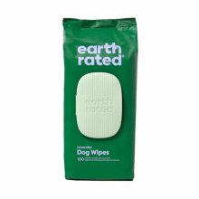 EARTH RATED Környezetbarát Levendula Illatú Nedves Törlőkendő (100 db)