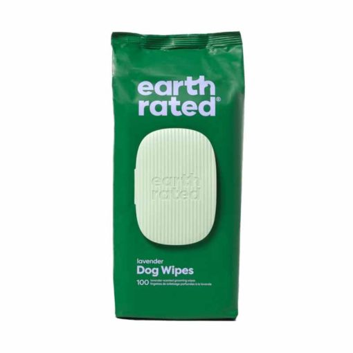 EARTH RATED Környezetbarát Levendula Illatú Nedves Törlőkendő (100 db)