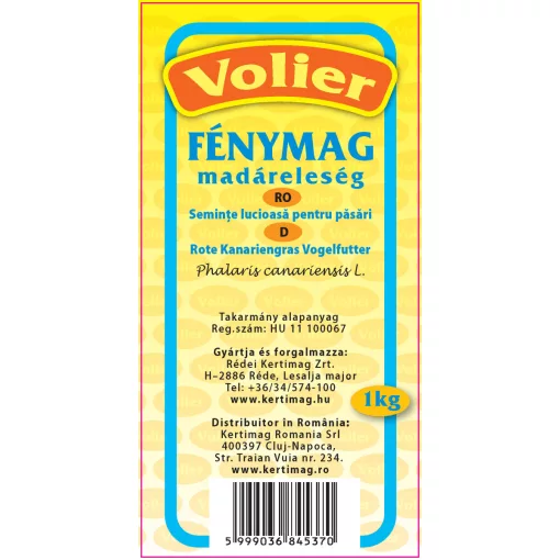 KM Volier Fénymag 1kg