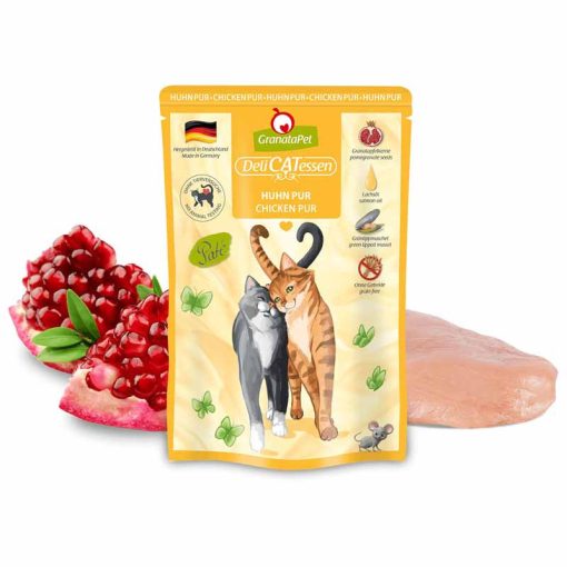 GRANATAPET Cat alutasakos Delicatessen Pouch Huhn Pur 85g