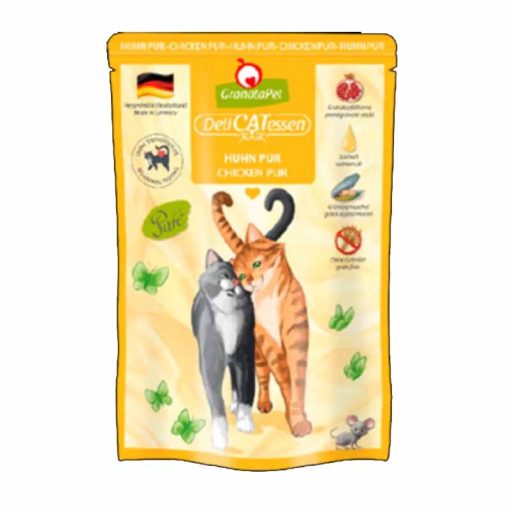 GRANATAPET Cat alutasakos Delicatessen Pouch Huhn Pur 85g