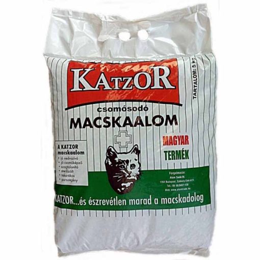 KATZOR csomósodó macskaalom 5kg