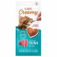 Catit Creamy Snack Tonhal 4x10g Inycsiklandozó krémes finomság cicád számára