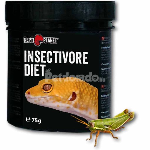 REPTI PLANET Insectivore Diet Pro-biotikus gél 75g rovarevő hüllők részére