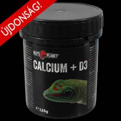 REPTI PLANET Calcium + D3  125g rovarevő hüllők részére