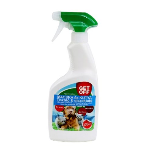GET OFF Kutya és Macska Tisztító és Elszoktató spray 500ml