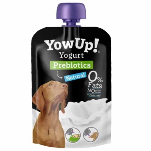 YOWUP NATURAL prebiotikus joghurt kutyáknak 115g