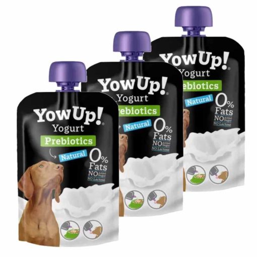 YOWUP NATURAL prebiotikus joghurt kutyáknak 115g