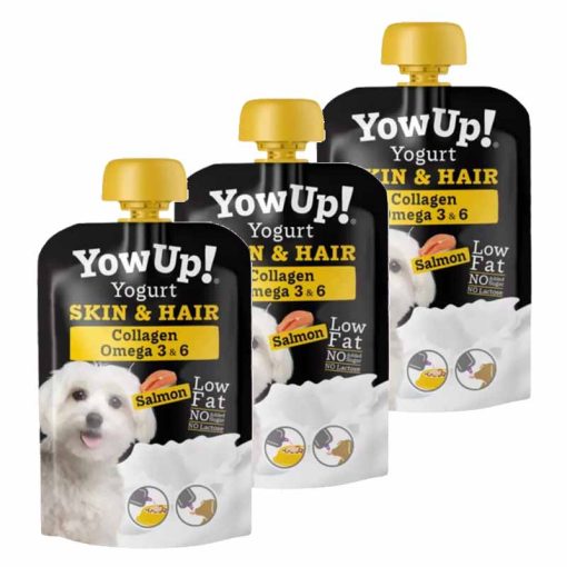 YOWUP SKIN&HAIR Szőr-bőr ápoló prebiotikus joghurt kutyáknak 115g
