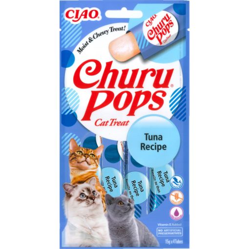 INABA CAT CHURU POPS Tonhal 4x15g