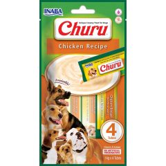 INABA DOG CHURU PÜRÉ Csirke 4x14g