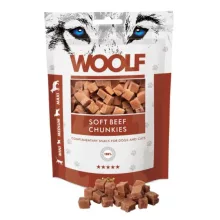 WOOLF Jutalomfalat kutyáknak Marhahúskocka 100g