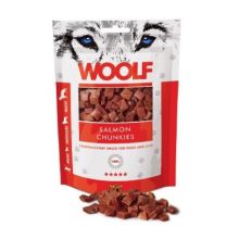 WOOLF Jutalomfalat kutyáknak Lazachús Kocka 100g