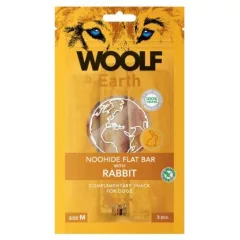 WOOLF Earth Noohide Kollagénes Rúd Nyúllal (S) 90g