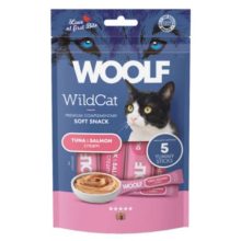 WOOLF WildCat KrémSnack Tonhal+Lazac 5x14g