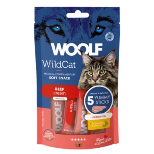 WOOLF WildCat KrémSnack Marha 5x14g