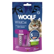 WOOLF WildCat KrémSnack Kacsa Macskamentával 5x14g