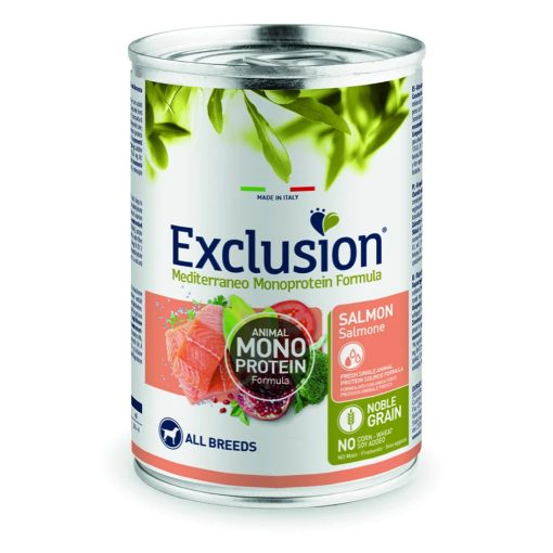 EXCLUSION Mediterraneo Monoprotein Formula Adult Salmon Konzerv 400g