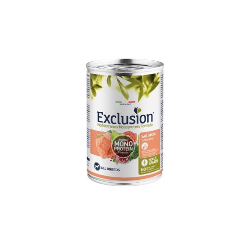 EXCLUSION Mediterraneo Monoprotein Formula Adult Salmon Konzerv 400g