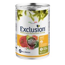 EXCLUSION Mediterraneo Monoprotein Formula Adult Beef Konzerv 400g