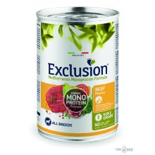 EXCLUSION Mediterraneo Monoprotein Formula Adult Beef Konzerv 400g