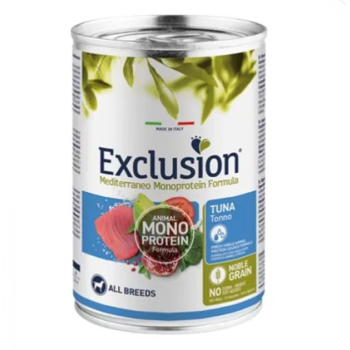 EXCLUSION Mediterraneo Monoprotein Formula Adult Tuna Konzerv 400g