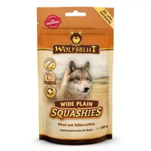Wolfsblut Wide Plain Squashies Lóhús Édesburgonyával Snack kutyáknak 100g
