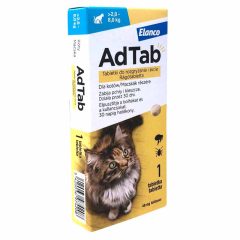 ADTAB rágótabletta macskák részére (>2-8 kg) 48mg