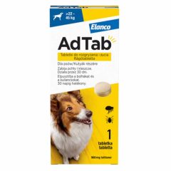   ADTAB rágótabletta óriás testű kutyáknak (>22-45 kg) 900mg