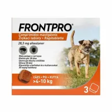 FrontPro rágótabletta kutyáknak S 4-10kg 3db