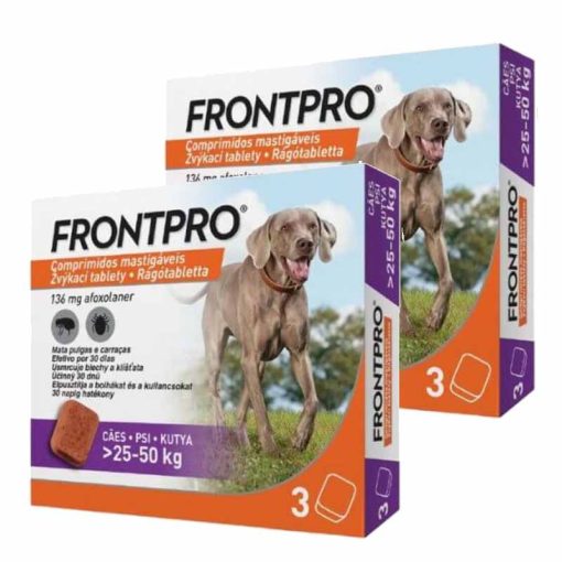 FrontPro rágótabletta kutyáknak L 25-50kg 3db