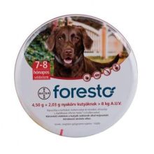 Foresto bolha&kullancs nyakörv 8kg felett (70cm)