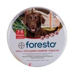 Foresto bolha&kullancs nyakörv 8kg felett (70cm)