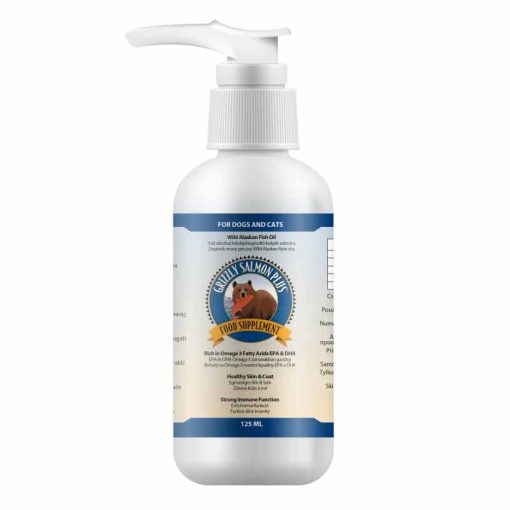 GRIZZLY PLUS Alaszkai tengeri lazac olaj 125ml