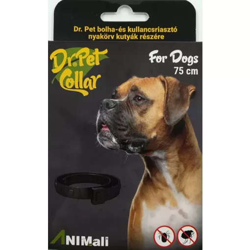 DR PET bolha és kullancsriasztó nyakörv kutyáknak