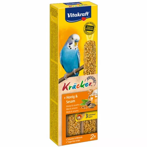 VITAKRAFT dupla rúd hullámos 60 g (Mézes+szezámos)