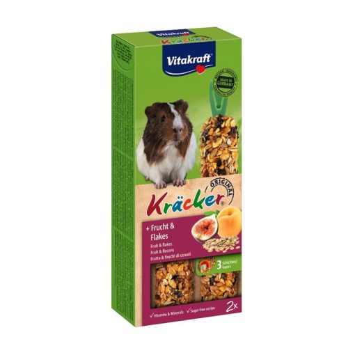VITAKRAFT dupla rúd tengerimalac 112 g (gyümölcsös)